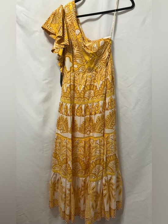 FARM Rio Dresses & Skirts - Farm Rio x Anthropologie Anika Tapestry One Shoulder Maxi Dress